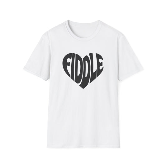 Heart Fiddle Player T-Shirt